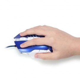HTS - H400 - L WIRED GAMING MOUSE WITH LED LIGHT (BLUE)