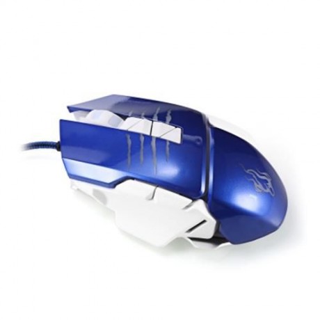 HTS - H400 - L WIRED GAMING MOUSE WITH LED LIGHT (BLUE)