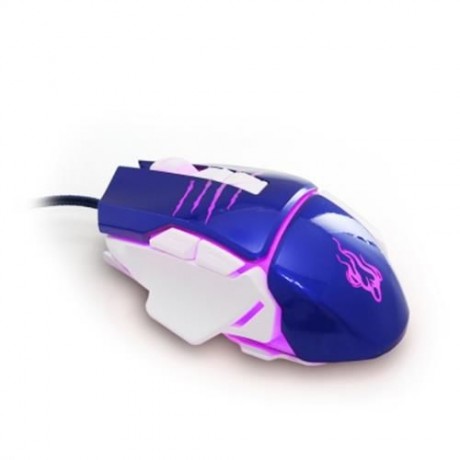 HTS - H400 - L WIRED GAMING MOUSE WITH LED LIGHT (BLUE)
