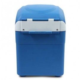 8L Portable Mini Warming and Cooling Vehicle Refrigerator (BLUE)