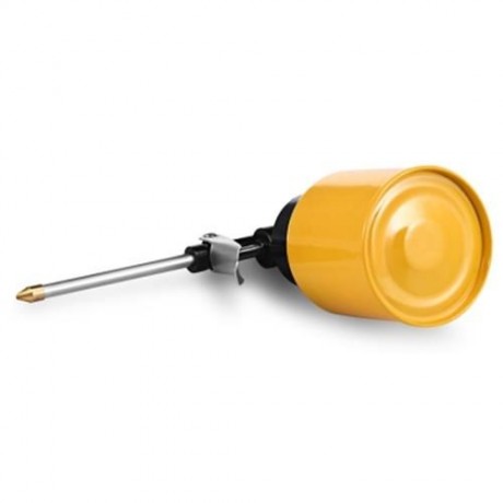250G OIL POT GREASE SPRAY GUN HAND OILER PUMP HOSE MACHINE (YELLOW)