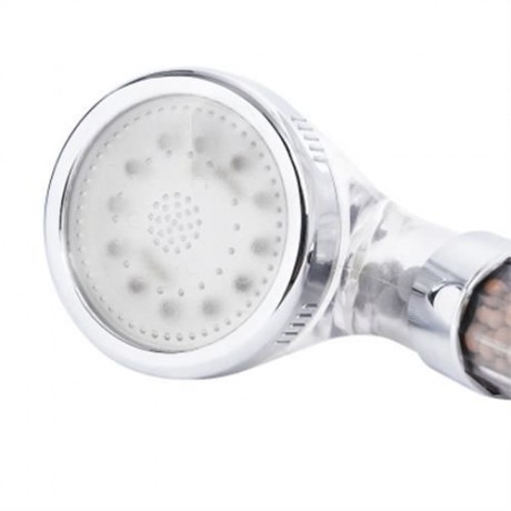 GINETARR LED TEMPERATURE SENSING SHOWER HEAD (SILVER)