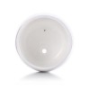 QPLANT SMART TOUCH MUSIC FLOWERPOT RECHARGEABLE WIRELESS (IVORY WHITE)