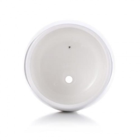 QPLANT SMART TOUCH MUSIC FLOWERPOT RECHARGEABLE WIRELESS (IVORY WHITE)