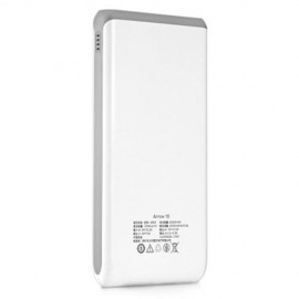 ROMOSS ARROW 10 10000MAH PORTABLE POWER BANK DUAL USB (WHITE)