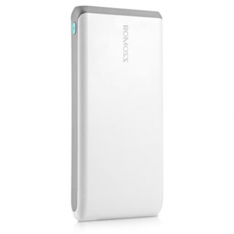 ROMOSS ARROW 10 10000MAH PORTABLE POWER BANK DUAL USB (WHITE)