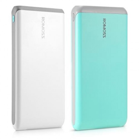 ROMOSS ARROW 10 10000MAH PORTABLE POWER BANK DUAL USB (WHITE)