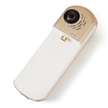 HIGOLE GOLE360 360 DEGREE PANORAMA VR ACTION SPORT CAMERA DUAL LENS 960P (CHAMPAGNE GOLD)