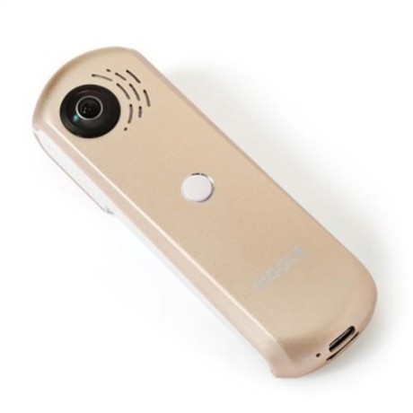 HIGOLE GOLE360 360 DEGREE PANORAMA VR ACTION SPORT CAMERA DUAL LENS 960P (CHAMPAGNE GOLD)