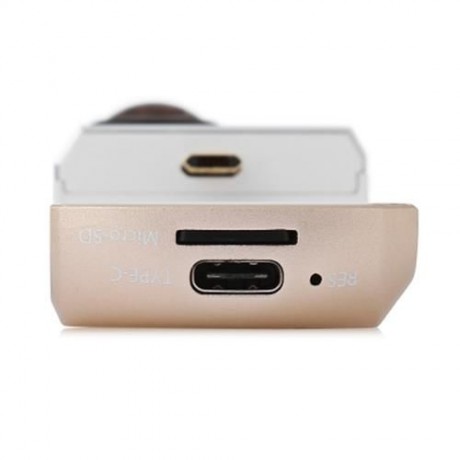 HIGOLE GOLE360 360 DEGREE PANORAMA VR ACTION SPORT CAMERA DUAL LENS 960P (CHAMPAGNE GOLD)