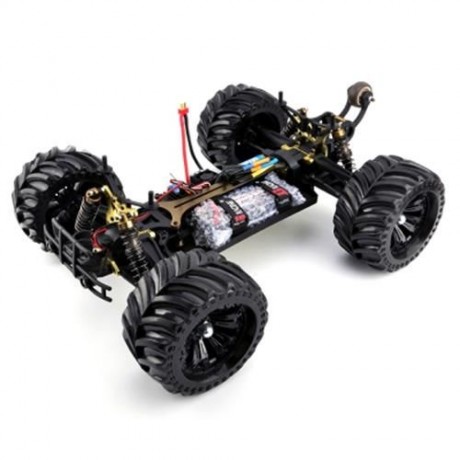 JLB RACING 11101 CHEETACH 1:10 BRUSHLESS RC MONSTER TRUCK RTR 70 - 80KM/H / HOBBYWING 120A