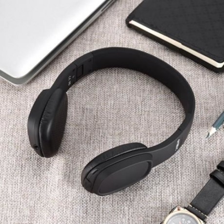 ONMUC L5 FOLDABLE TOUCH CONTROLLED BLUETOOTH HEADSET (BLACK)