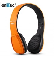 ONMUC L5 FOLDABLE TOUCH CONTROLLED BLUETOOTH HEADSET (ORANGE)