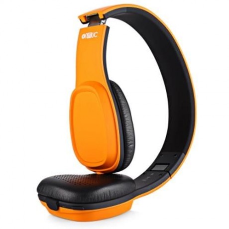 ONMUC L5 FOLDABLE TOUCH CONTROLLED BLUETOOTH HEADSET (ORANGE)