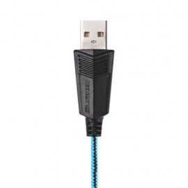KOTION EACH S2 PLUG AND PLAY EXTERNAL USB SOUND CARD (BLUE)