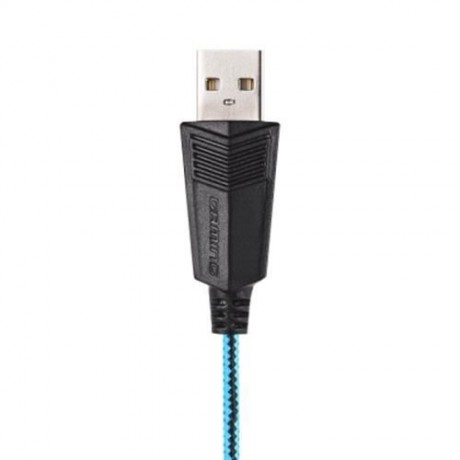 KOTION EACH S2 PLUG AND PLAY EXTERNAL USB SOUND CARD (BLUE)