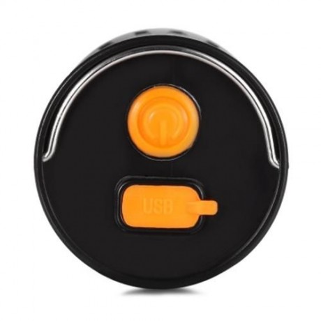 PORTABLE 5W IPX6 WATERPROOF CAMPING LAMP EMERGENCY LIGHT (WHITE AND BLACK)