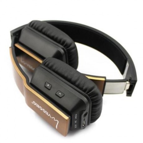 VEGGIEG V8200 STRETCH BLUETOOTH HANDS FREE HEADSET (GOLDEN)