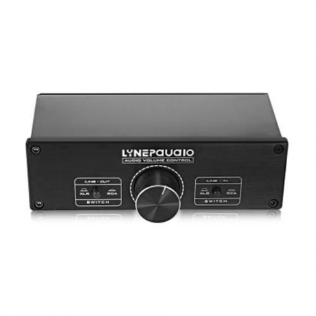 LINEPAUDIO A967 FULL-BALANCED PASSIVE PREAMP XLR / RCA (BLACK)