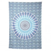 200 X 148CM RECTANGLE CHIFFON TAPESTRY BOHEMIAN BEACH TOWEL (COLORMIX)
