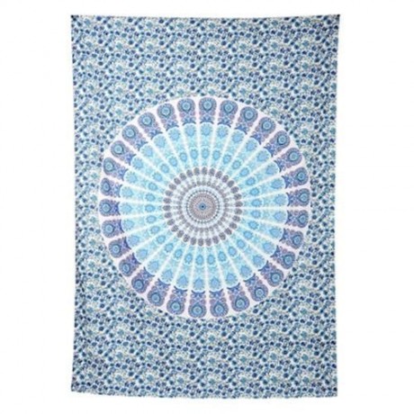 200 X 148CM RECTANGLE CHIFFON TAPESTRY BOHEMIAN BEACH TOWEL (COLORMIX)