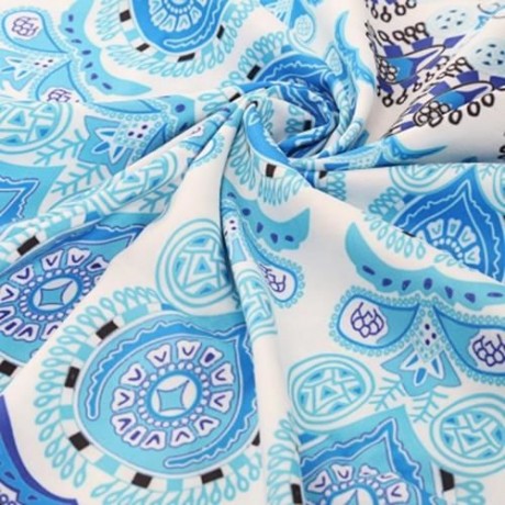 200 X 148CM RECTANGLE CHIFFON TAPESTRY BOHEMIAN BEACH TOWEL (COLORMIX)