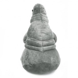 CUTE MONSTER SHAPE STUFFED PLUSH DOLL TOY GIFT FOR BABY (GRAY)