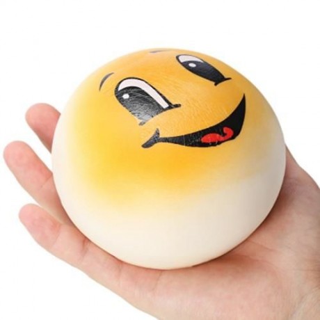 5PCS SQUISHY PU SPONGE SLOW RISING SIMULATE BREAD TOY (COLORMIX)