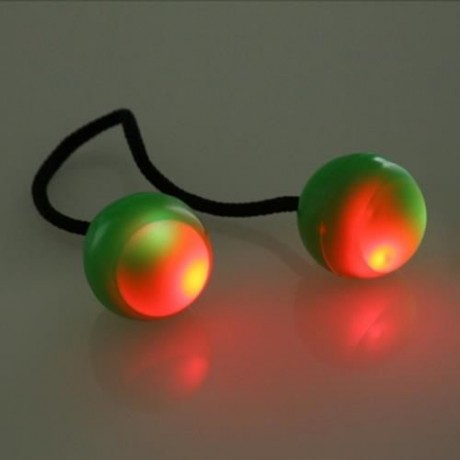 KNUCKLES FINGER YO-YO CHUCKS LED STRESS RELIEVER TOY (GREEN)