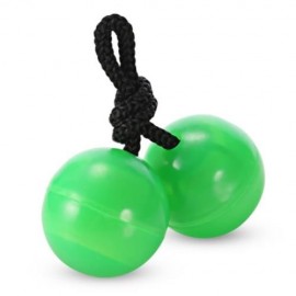 KNUCKLES FINGER YO-YO CHUCKS LUMINOUS STRESS RELIEVER TOY (GREEN)