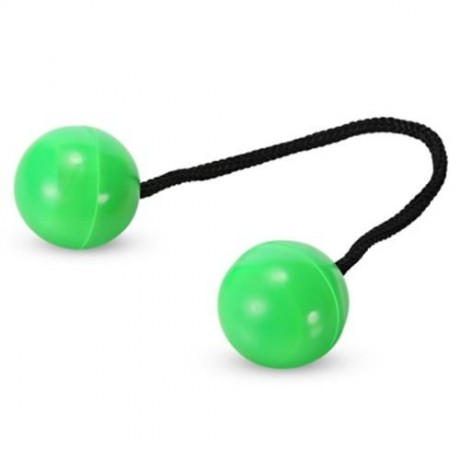 KNUCKLES FINGER YO-YO CHUCKS LUMINOUS STRESS RELIEVER TOY (GREEN)
