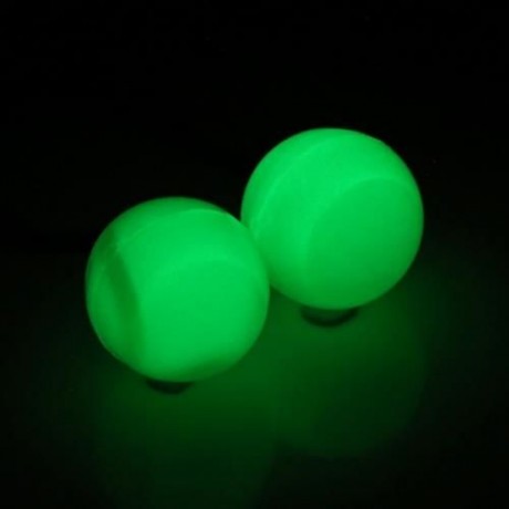 KNUCKLES FINGER YO-YO CHUCKS LUMINOUS STRESS RELIEVER TOY (GREEN)