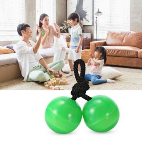 KNUCKLES FINGER YO-YO CHUCKS LUMINOUS STRESS RELIEVER TOY (GREEN)