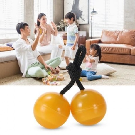 KNUCKLES FINGER YO-YO CHUCKS LUMINOUS STRESS RELIEVER TOY (ORANGE)