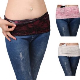 SEXY ANTI-THEFT ELASTIC WOMEN LACE FANNY PACK (WHITE FRAME   RED LENS)