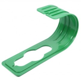 DURABLE WALL MOUNTED GARDEN HOSE HANGER HOOK (GREEN)