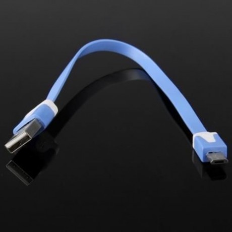 22CM DATA TRANSFER CHARGING CABLE FOR SAMSUNG HTC MOBILE PHONE (BLUE)