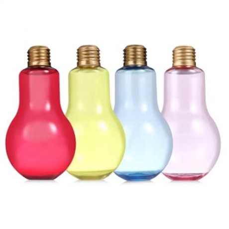 300ML BULB-SHAPED BOTTLE CUP HOME BAR DECOR (RED)