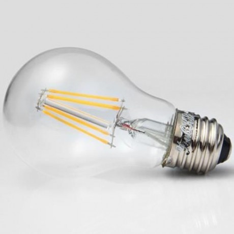 YOUOKLIGHT E27 3.8W 380LM 220V 4 LEDS NOSTALGIC CLEAR COB FILAMENT BULB LAMP - SOFT WHITE 