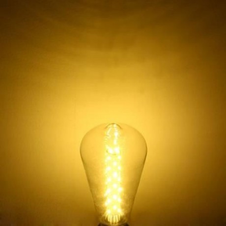 YOUOKLIGHT E27 5W 500LM SMD-3014 50 CORN LEDS FILAMENT BULB LIGHT WITH SQUIRREL CAGED SHAD