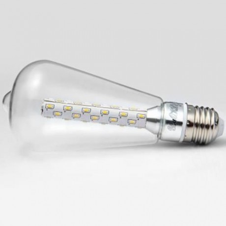 YOUOKLIGHT E27 5W 500LM SMD-3014 50 CORN LEDS FILAMENT BULB LIGHT WITH SQUIRREL CAGED SHAD