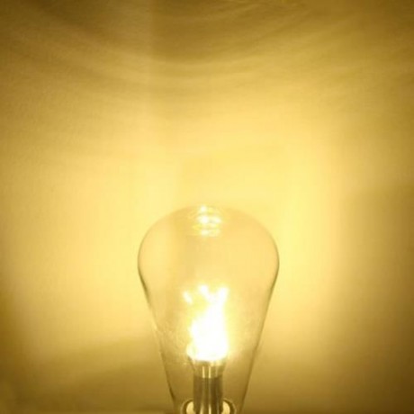 YOUOKLIGHT 580LM E27 6W 3000K 85 - 265V 12 LEDS LIGHTS ENERGY SAVING FILAMENT BULB (WARM W