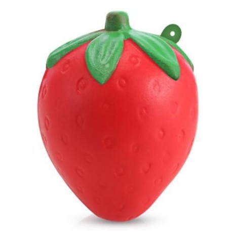 SLOW RISING SIMULATE STRAWBERRY   PEACH   BANANA PENDANT TOY (COLORMIX)