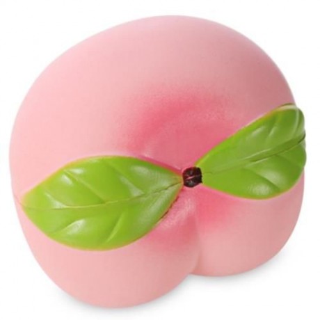 SLOW RISING SIMULATE STRAWBERRY   PEACH   BANANA PENDANT TOY (COLORMIX)