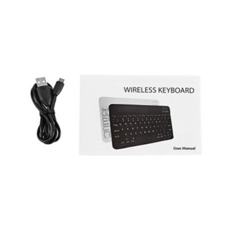 BH030C 9.7 INCH BLUETOOTH KEYBOARD WITH LEATHER COVER (BLACK)