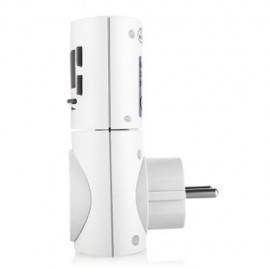 7-DAY DIGITAL PROGRAMMABLE SMART SOCKET PLUG-IN TIMER SWITCH (WHITE)