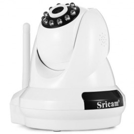 SRICAM SP018 HD 1080P WIFI INDOOR SECURITY IP CAMERA (WHITE)