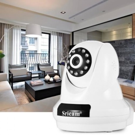 SRICAM SP018 HD 1080P WIFI INDOOR SECURITY IP CAMERA (WHITE)