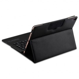 BLUETOOTH 3.0 KEYBOARD LEATHER CASE FOR IPAD PRO 10.5 INCH 2017 (BLACK)