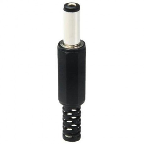 MULTIFUNCTIONAL DIY 2.1MM DC POWER MALE SOCKET - 20PCS (BLACK)